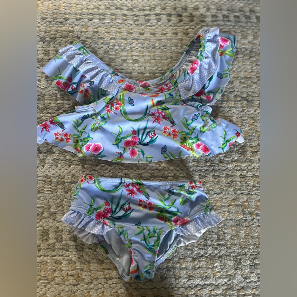 Vince Camuto Size 5 Little Girls Swimsuit